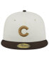 Фото #3 товара Men's White, Brown Chicago Cubs 1962 MLB All-Star Game 59FIFTY Fitted Hat