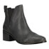 Фото #2 товара TOMS Esme Round Toe Pull On Booties Womens Black Casual Boots 10012467T