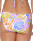 Фото #2 товара Juniors' Printed Triple-Side Bikini Bottoms