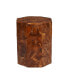 Фото #1 товара Teak Wood Contemporary Accent Table