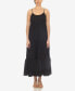 ფოტო #1 პროდუქტის Women's Scoop Neck Tiered Maxi Dress