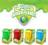 SLIMY Green Planet 250 g Yellow in Bin - Original Slimy Mega Slime Play Dough, Biodegradable Wheelie Bin, 100% Sustainable Slime for Naturally Safe Fun (Toy from 3 Years)