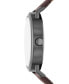 ფოტო #2 პროდუქტის Men's Three Hand Gunmetal 46mm Watch, Bracelet and Card Holder Gift Set, 4 Pieces