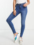 Фото #3 товара Noisy May Callie high waisted skinny jeans in light blue