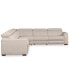 Nevio 157" 6-Pc. Fabric "L" Shaped Sectional Sofa, Created for Macy's