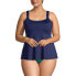 Фото #8 товара Plus Size Flutter Tankini Top