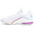 Фото #3 товара Puma Axelion Light Fade Lace Up Womens White Sneakers Casual Shoes 37732301