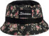 Фото #1 товара Blackskies Bucket Hat, Unisex, Black / White / Floral Print