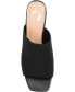 Фото #4 товара Women's Lorenna Block Heel Slide Sandals