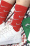 Dri Fit Everyday Smile Noel Holiday 3 Pack 3 Lü Unisex Soket Çorap
