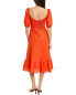 Фото #2 товара Lyra & Co Linen-Blend Midi Dress Women's