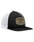 ფოტო #2 პროდუქტის Men's Black, White Vegas Golden Knights Foam Front Patch Trucker Snapback Hat