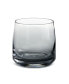 Фото #2 товара Ombre Grey Rocks Glasses, Set of 4, Created for Macy's