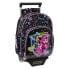 Фото #1 товара Школьный рюкзак с колесиками Monster High Чёрный 28 x 34 x 10 cm