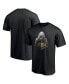 Фото #1 товара Men's Black Purdue Boilermakers Team Midnight Mascot T-shirt