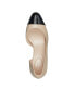 ფოტო #4 პროდუქტის Women's Laynier Almond Toe Side D'Orsay Block Heel Pumps