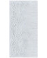 White Snow A Textured Metallic Hand Painted Wall Art by Martin Edwards, 24" x 48" x 1.5"