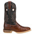 Фото #1 товара Durango Rebel Pro Oiled Saddle Ostrich Square Toe Cowboy Mens Brown Dress Boots