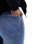 Фото #4 товара Pimkie high waisted skinny jeans in blue wash