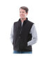 Фото #2 товара Big & Tall Warm Insulated Softshell Vest with Micro-Fleece Lining