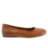 Фото #1 товара Softwalk Sonoma S1862-256 Womens Brown Extra Wide Ballet Flats Shoes 10