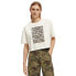 SCOTCH & SODA Conversion Vondelpark Photo Print Cropped short sleeve T-shirt