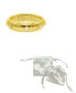 ფოტო #2 პროდუქტის 14K Gold-Plated Tall Omega Bracelet with Color Stone