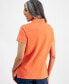 Women's Short-Sleeve Cotton Polo Shirt, Created for Macy's