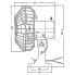 Фото #2 товара MARINE TOWN 24V ABS Oscillating Fan