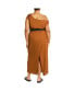 ფოტო #2 პროდუქტის Plus Size Millie Maxi Off Shoulder Dress