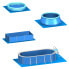 Фото #2 товара POOLMATTEN 2,6m² 4 EVA Matten 81 cm Blau