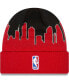 Фото #2 товара Men's Red and Black Houston Rockets 2022 Tip-Off Cuffed Knit Hat
