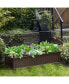Фото #2 товара Горшок для выращивания цветов и овощей Outsunny 48.5" из пластика для сада