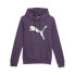 Фото #1 товара Puma Essentials Cat Logo Pullover Hoodie Womens Purple Casual Outerwear 6809806