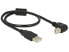 Фото #4 товара Delock 0.5m - USB 2.0-A / USB 2.0-B - 0.5 m - USB A - USB B - USB 2.0 - Male/Male - Black