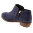 Фото #9 товара Softwalk Rocklin S1457-400 Womens Blue Narrow Leather Ankle & Booties Boots