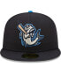 Фото #3 товара Men's Navy Tampa Tarpons Authentic Collection Team Home 59FIFTY Fitted Hat