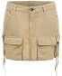 ფოტო #5 პროდუქტის Women's Devon Cargo Denim Mini Skirt