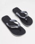 Фото #1 товара Havaianas dual flip flips in black