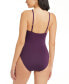 Фото #2 товара Women's Get the Look High-Neck One-Piece Swimsuit