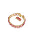Octagon Cut, Pink, Gold-Tone Millennia Bracelet