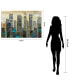 Фото #8 товара Urban Lights I Frameless Free Floating Tempered Art Glass Wall Art by EAD Art Coop, 48" x 32" x 0.2"