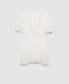 ფოტო #2 პროდუქტის Women's Embroidered Short Dress