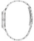 ფოტო #3 პროდუქტის Women's Crystal Stainless Steel Bracelet Watch 32mm, Created for Macy's
