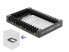 Delock 3.5? Installation Frame for 2.5? SATA drive black - 8.89 cm (3.5") - Storage drive tray - 2.5" - Serial ATA III - Black - Plastic