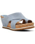 Фото #1 товара Donald Pliner Sisu Suede Wedge Sandal Women's 8.5