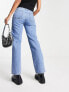 Фото #3 товара Reclaimed Vintage 90's high waisted slim leg jean in antique wash