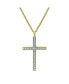 Фото #1 товара Kings Cross Natural Round Cut Diamond Pendant (1.02 cttw), in 14k Yellow Gold for Women & Men