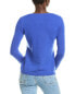 Фото #2 товара Sofiacashmere Modern V-Neck Cashmere Sweater Women's