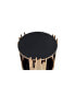 Фото #3 товара Tanquin End Table in Gold & Black Glass